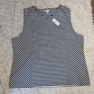 NWT Talbot's Striped Dress Tank